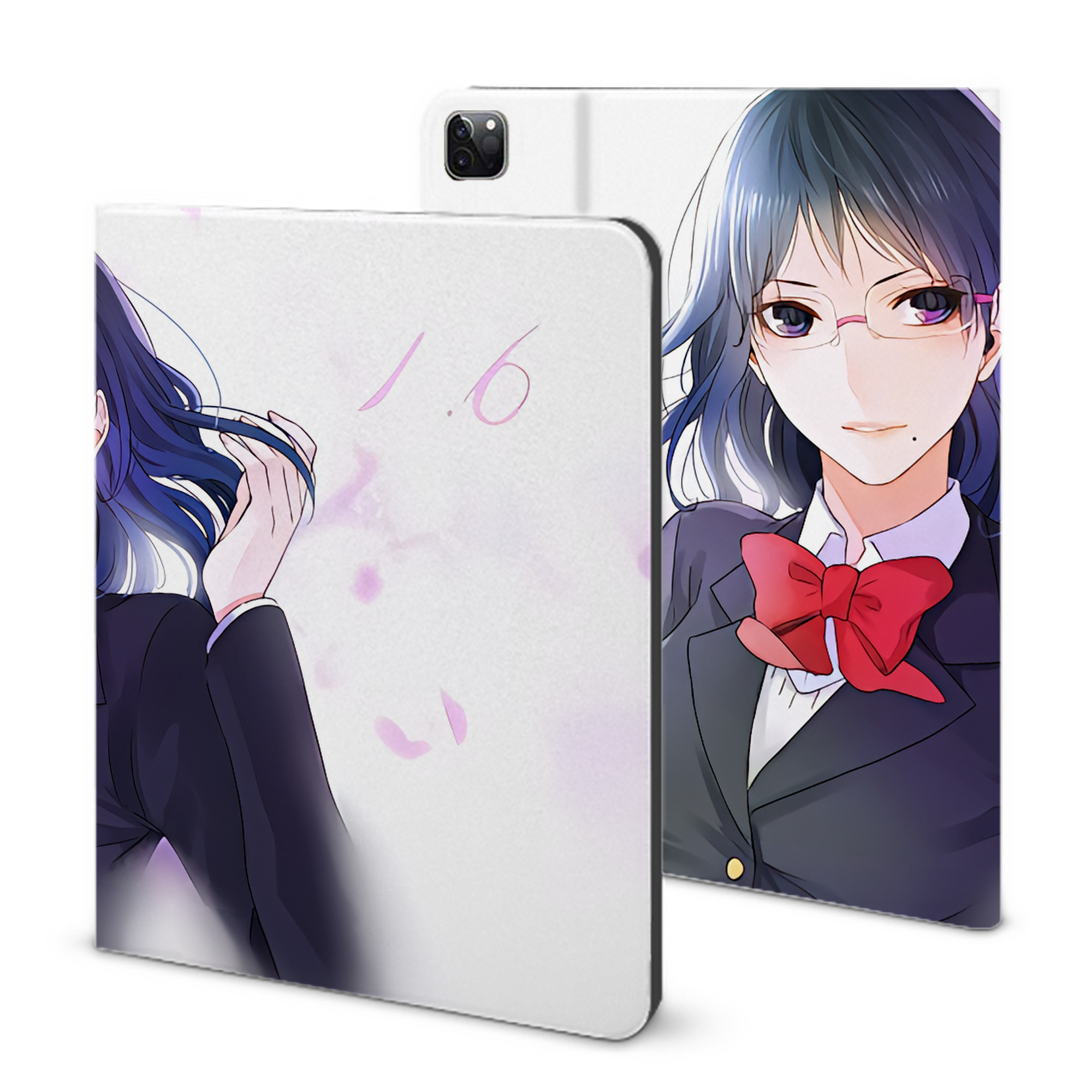 （画像用） ハイキュー!! Haikyu!! IPad ケース ブック型 PUレザー TPU 耐衝撃 軽量 薄型 ペン収納なし 全面保護 IPad 各モデル対応